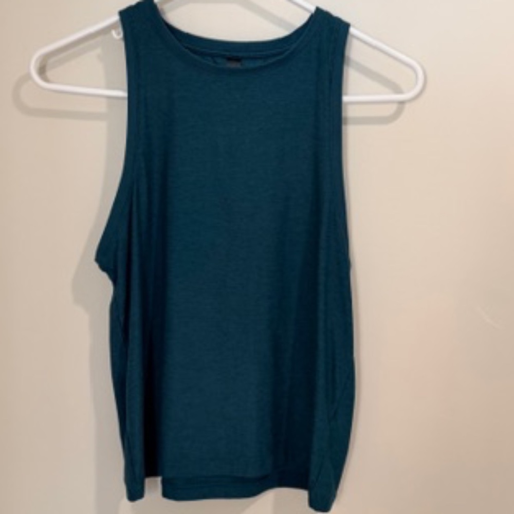 Beyond Yoga Featherweight Rebalance Tank blue/green XS
